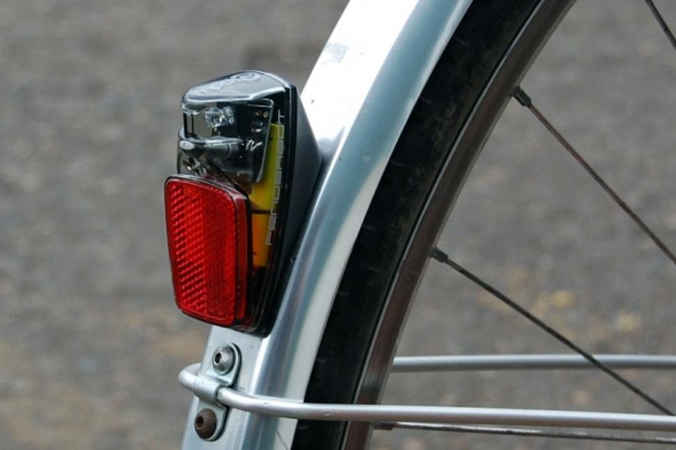 Rear best sale mudguard reflector